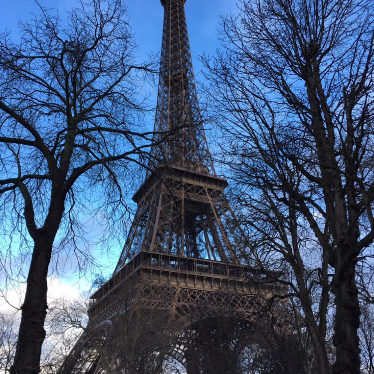 Students traveling to Paris