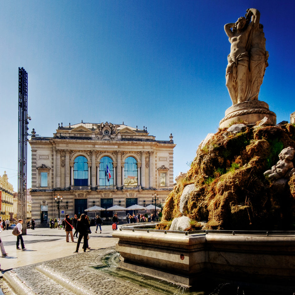 Place de la comédie Montpellier