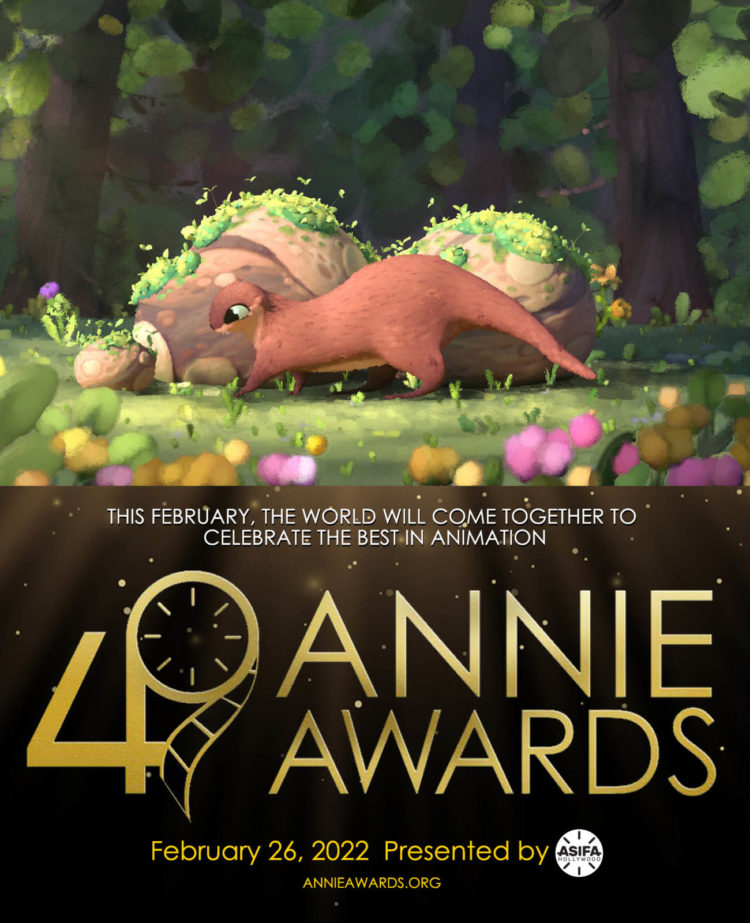 I am a Pebble nominated for the Annie Awards