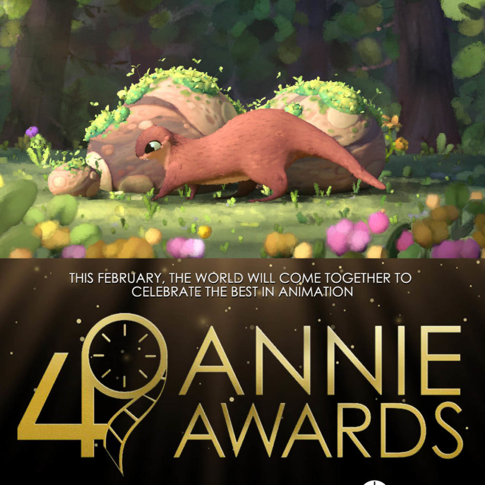 je suis un caillou sélectionné aux annie awards