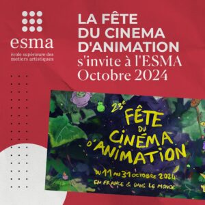 L'ESMA à la Fête du Cinéma d'Animation : un rendez-vous immanquable !