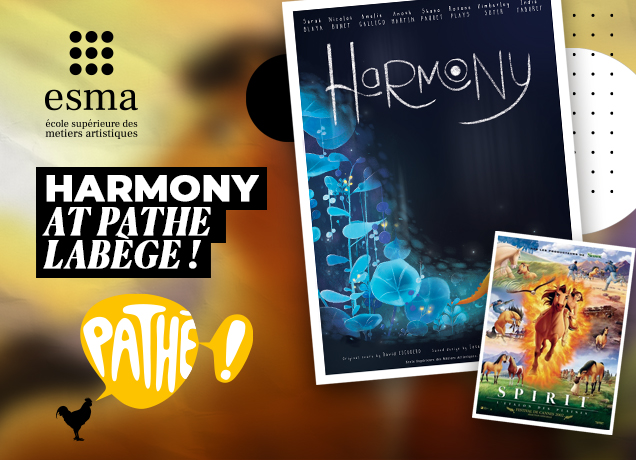 The 3D film Harmony will be shown at the Pathé Labège cinema!