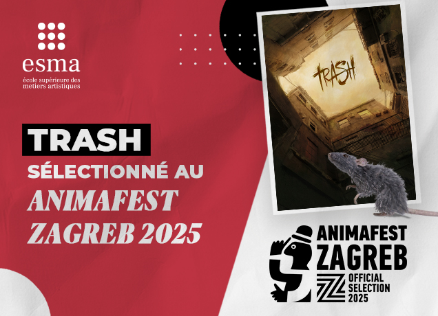 Le Festival ANIMFEST ZAGREB 2025 sélectionne le Film 3D Trash !